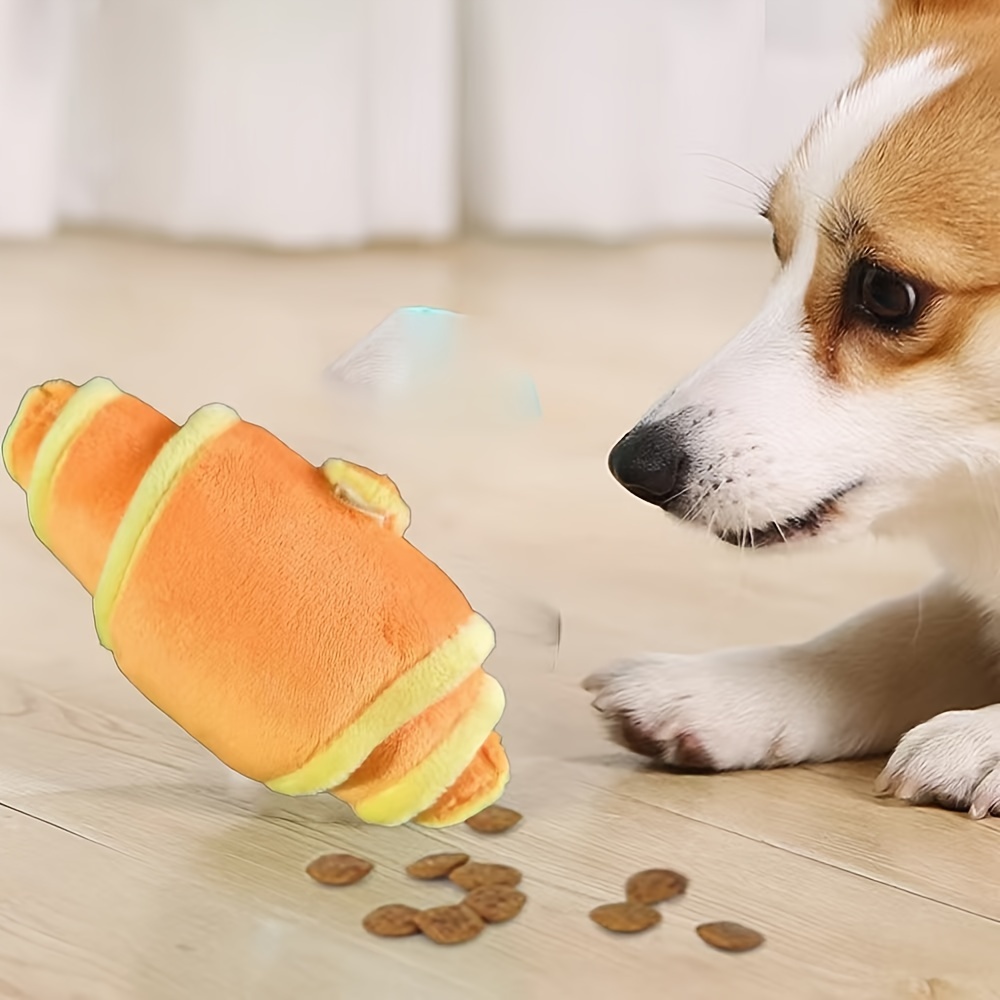 Soft Croissant Dog Toy Dog Tra - Dog Treat Puzzle Toy recension och pris