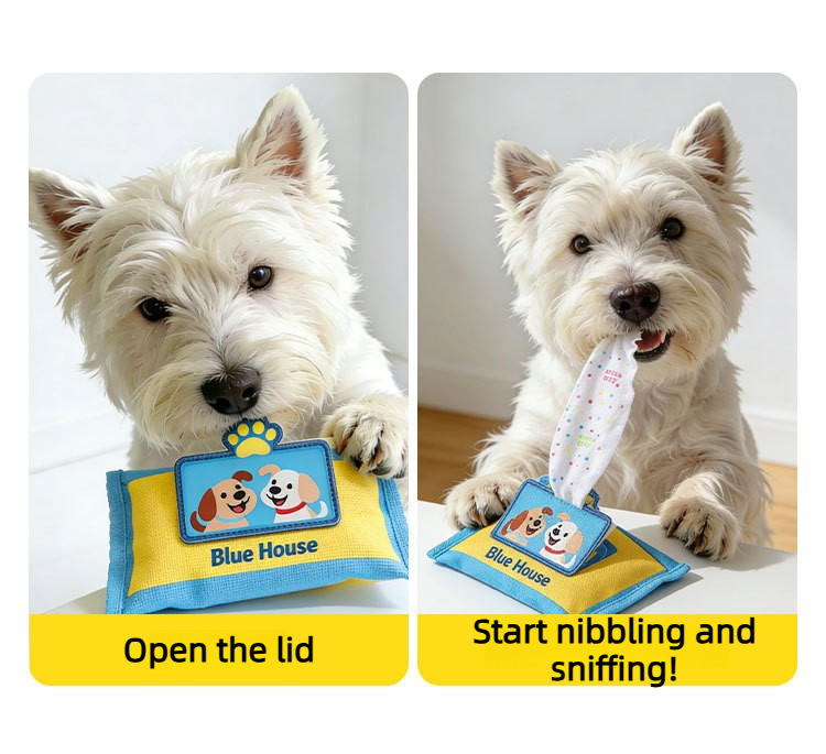 Durable Tearproof Pet Snuffle  - Dog Treat Puzzle Toy recension och pris