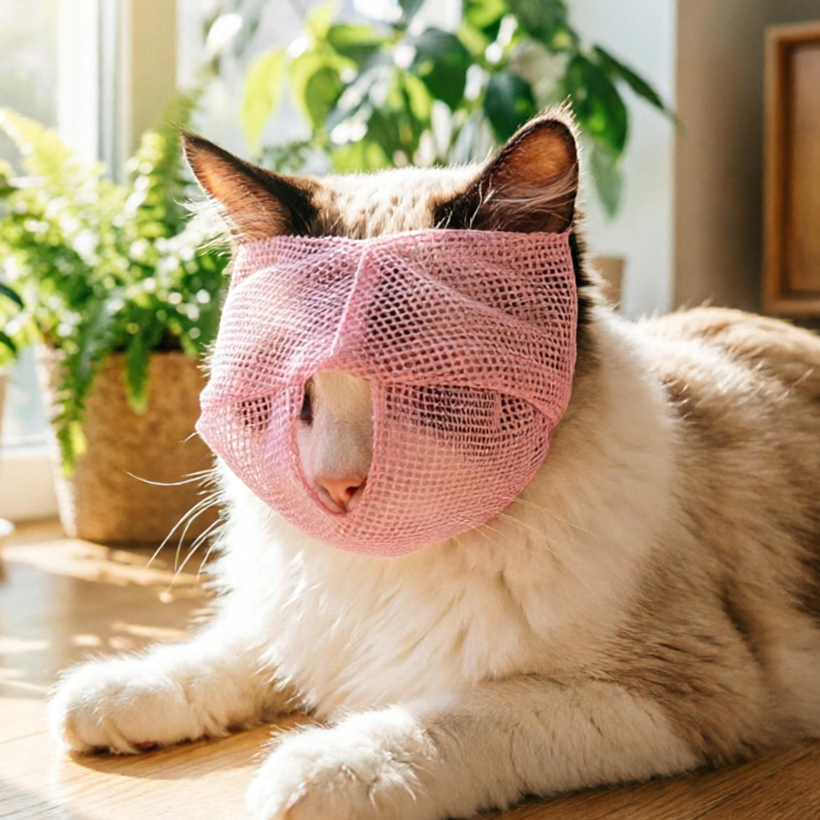 Cat Muzzle Breathable Mesh Adj - Pet Supplies Vet recension och pris
