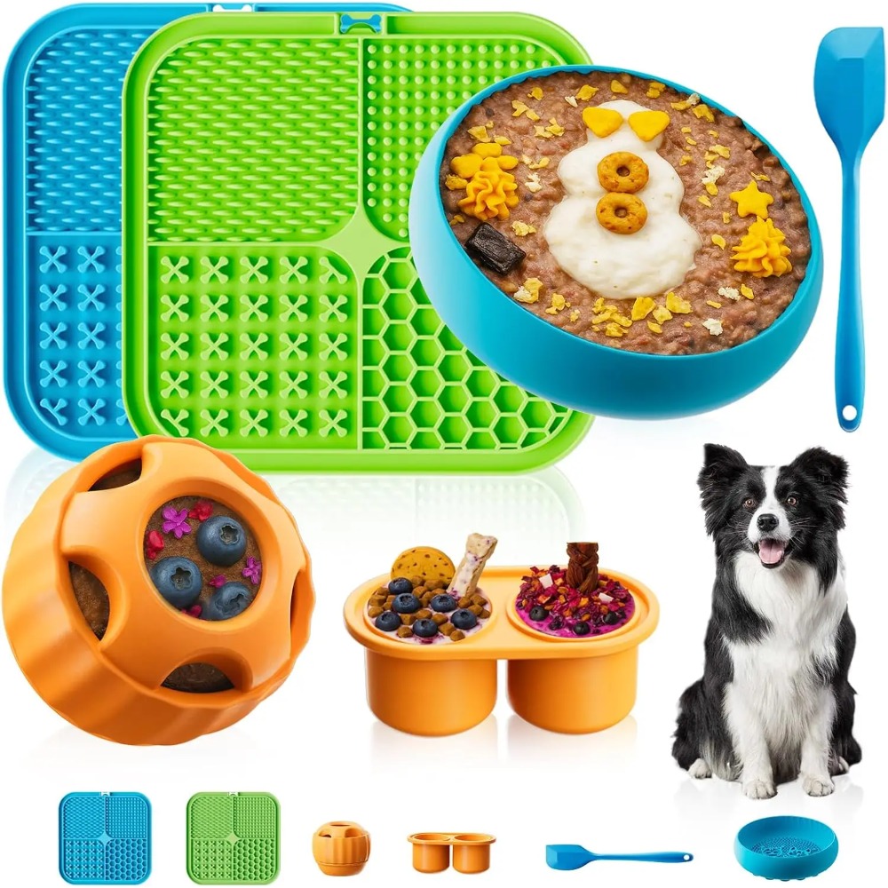 Dog Enrichment Toys 6 Pack Lic - Dog Treat Puzzle Toy recension och pris