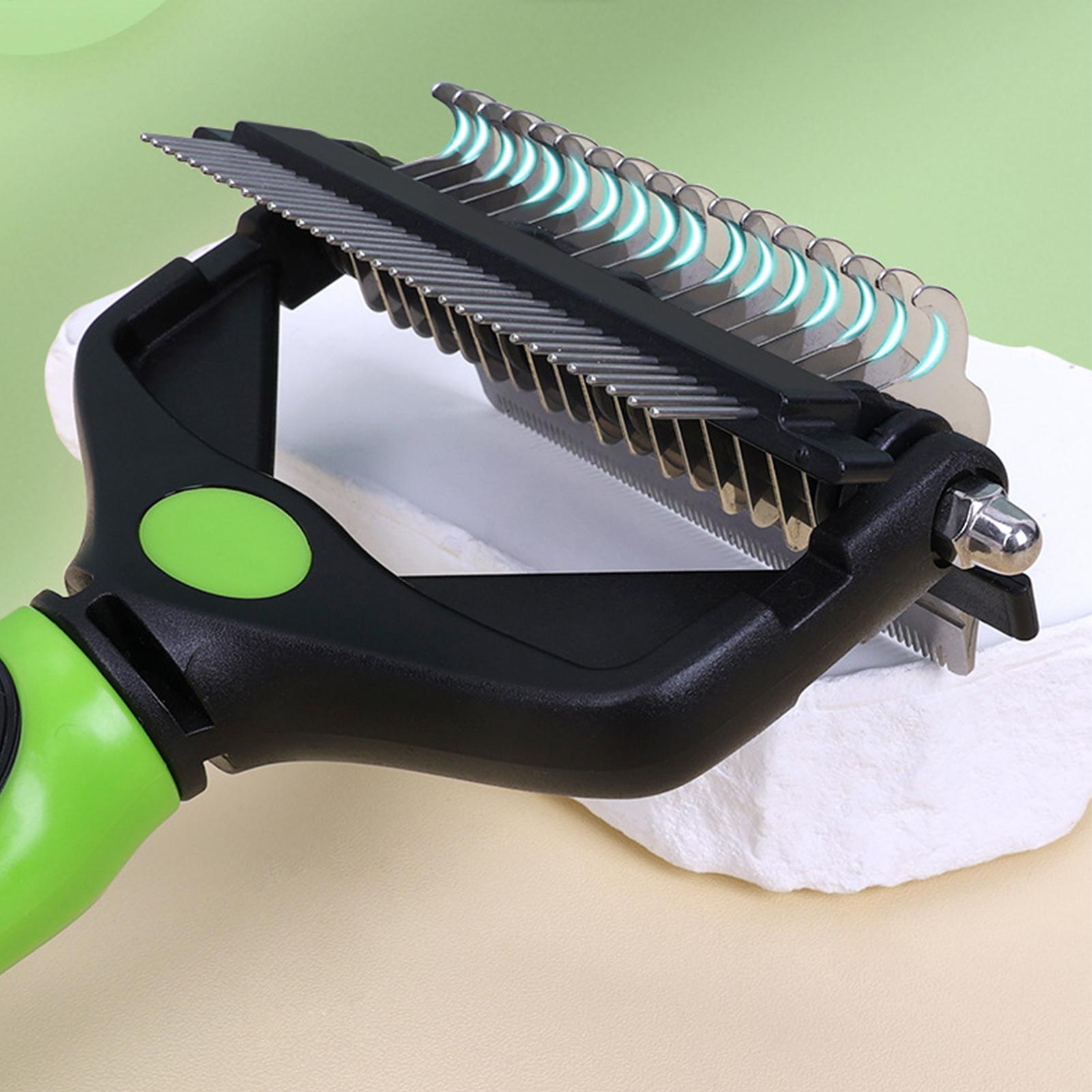 Dog Shedding Brush Double-side - Pet Supplies Vet recension och pris