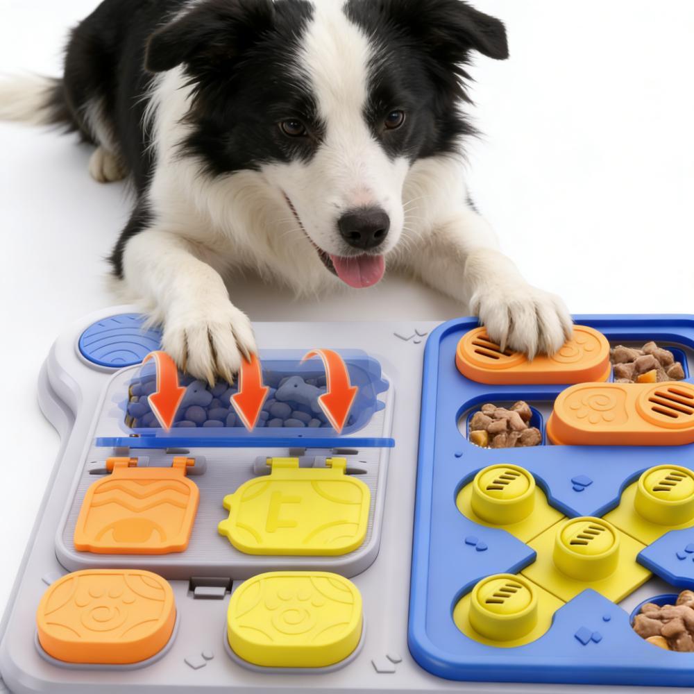 Dog Puzzle Toy & Pet Feeder -  - Dog Treat Puzzle Toy recension och pris