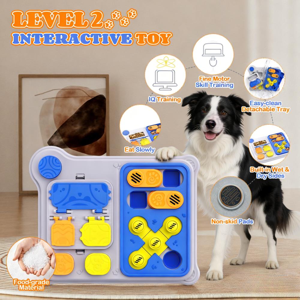 Dog Puzzle Toy & Pet Feeder -  - Dog Treat Puzzle Toy recension och pris