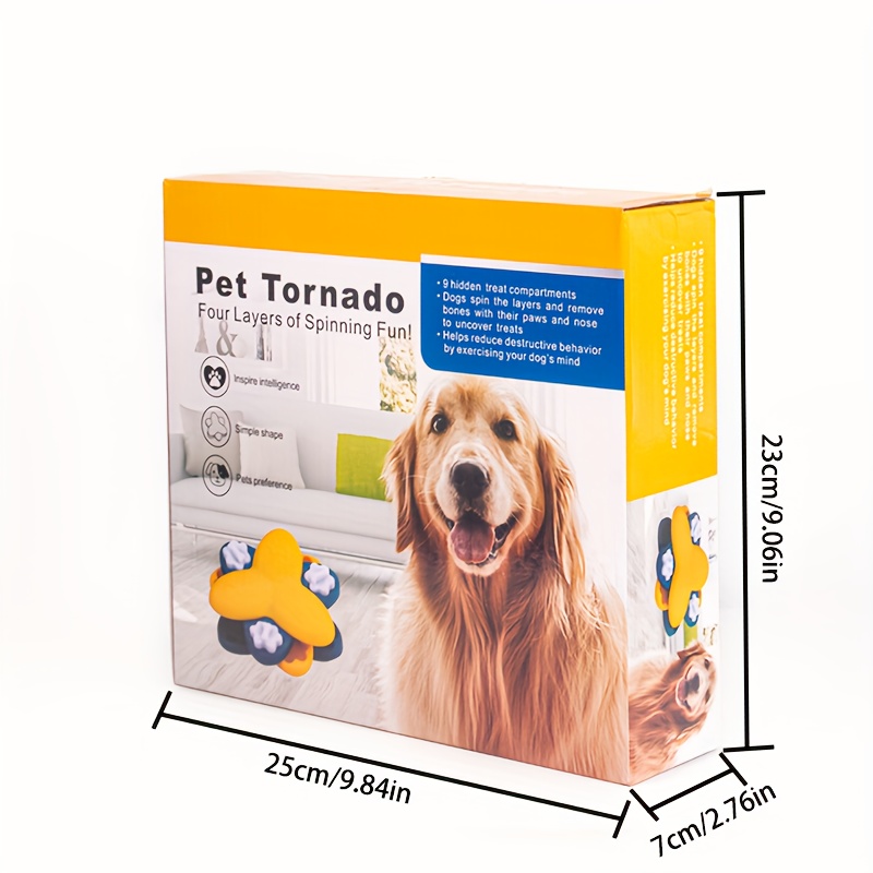 1PC Leak-Resistant Pet Puzzle  - Dog Treat Puzzle Toy recension och pris