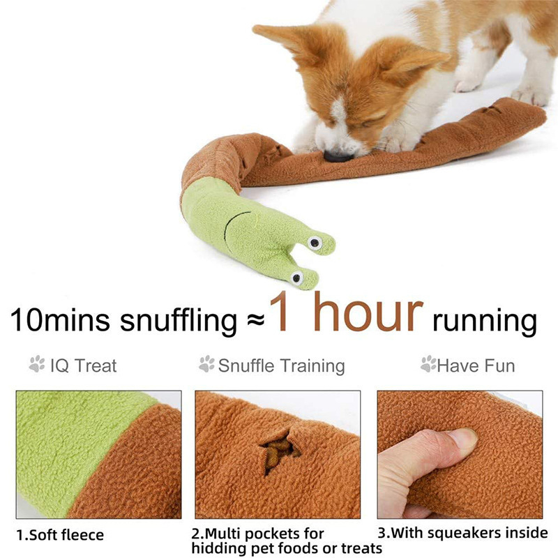 Dog Cat Snail Sniffing Puzzle  - Dog Treat Puzzle Toy recension och pris