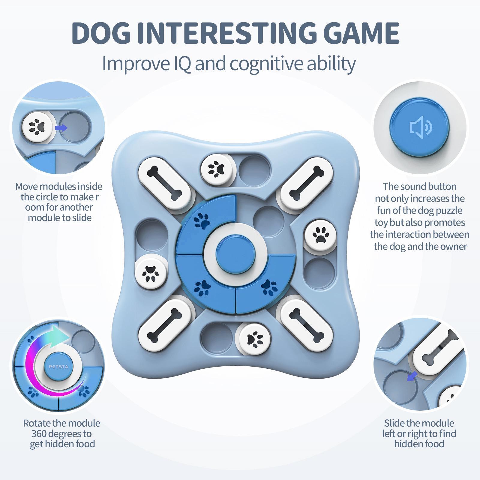 Dog Toys Slow Feeder Interacti - Dog Treat Puzzle Toy recension och pris